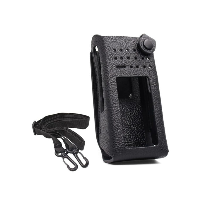 Leather holster case Carry Case with Fixed Belt Loop for XPR7550 XPR7550e XPR7580 XPR7580e DGP5550 APX900 Portable Radio