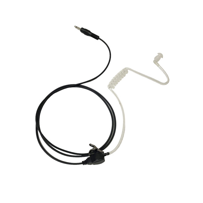 Receive only headset 3.5mm listen only acoustic tube earpiece YMLA2-3.5S