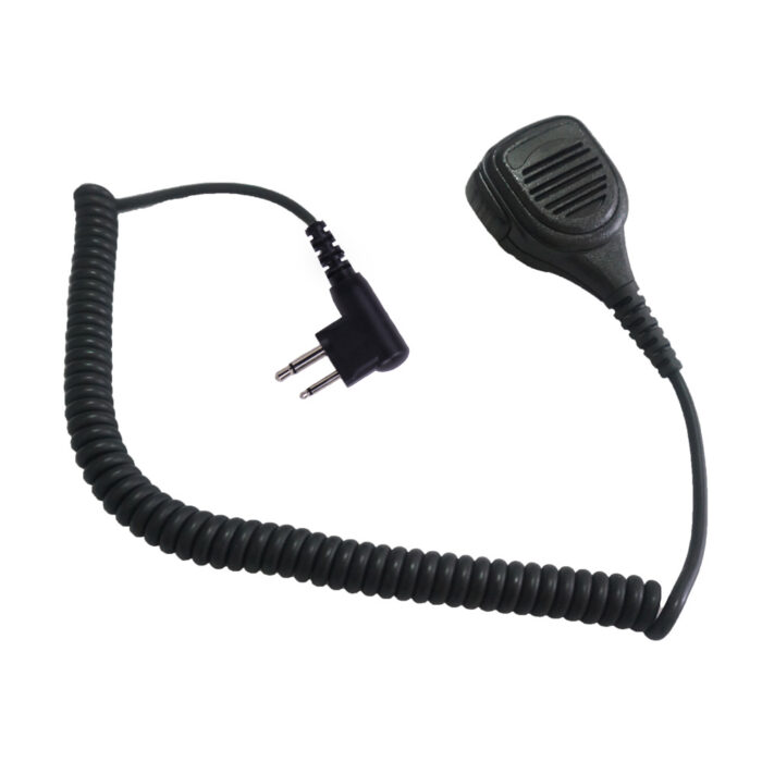 Two-Way Radio Walkie Talkie Shoulder Mic handheld Speaker Microphone with external 3.5mm Jack YMSM-360