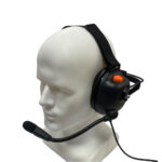 Behind The Head Headset BTH-02 compatible with MOTOROLA KENWOOD YAESU STANDARD VERTEX ICOM Tait Midland TYT baofeng