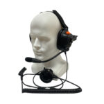 Behind The Head Headset BTH-02 compatible with MOTOROLA KENWOOD YAESU STANDARD VERTEX ICOM Tait Midland TYT baofeng