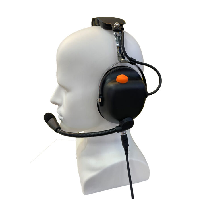 Over the Head Dual Earmuff Noise-canceling Headset NCH-04 for 2 Way Radios