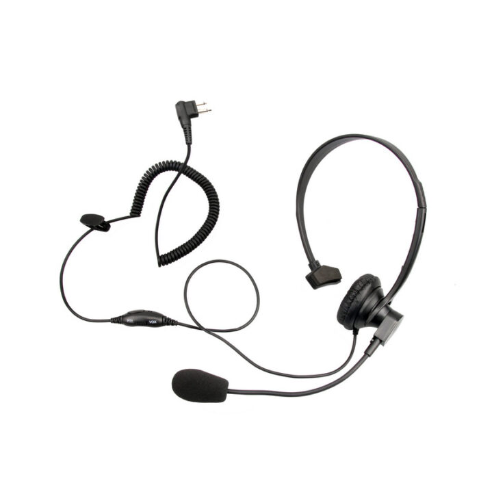 Over the head style Single side Walkie Talkie Headset with Boom Mic YM07
