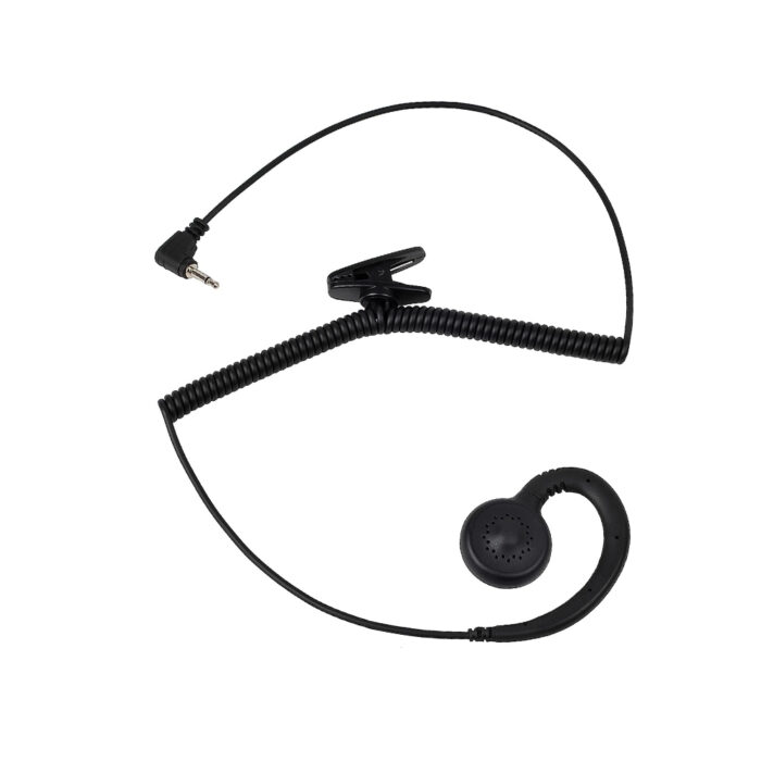Swivel C-Shape Ear Hook Listen Only Earpiece LS-G5