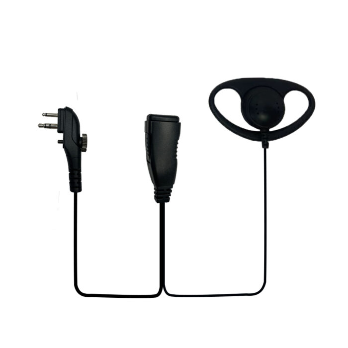 Surveillance D shape earpiece EP-B529A-PH04 for Hytera BD552i PD502 PD562 PD482i PD402i TC-508 TC-580 TC-610