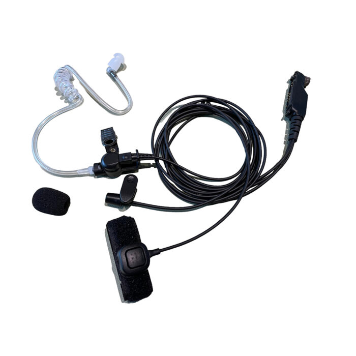 3 Wire acoustic tube earpiece for Caltta PH6 series radios