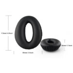 Replacement Ear Cushion Ear Seals for Lightspeed Zulu, Zulu.2, Zulu.3, Sierra, Zulu PFX Aviation Headsets