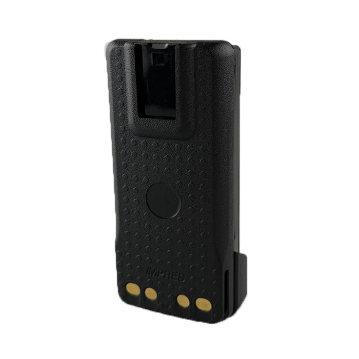 Motorola PMNN4544A IMPRES Li-Ion Battery, 7.4V, 2450mAh. Compatible with XPR3300, XPR3500, XPR7350, XPR7550 series. Reliable power for two-way radios