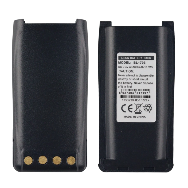 Hytera BL1703 Replacement Battery for HYT Hytera TC-800M, TC-700, TC-700U, TC-700V, TC-710, TC-720, TC-780 Two-Way Radios