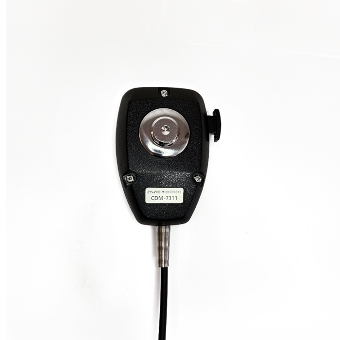 Noise-Canceling Handheld Aircraft Dynamic Microphone, Equivalent for Telex 66T, Tough ABS Case, PTT Switch, Coiled Cable, PJ-068 Connector