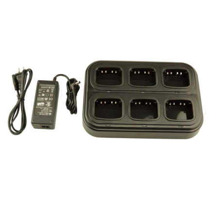 Six Unit Multi Charger for Motorola R5 Series Radios