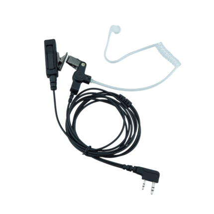 Acoustic Tube Earpiece Surveillance Headset 2-Wire for Kenwood NX-200 NX-300 NX-3200 NX-410 NX-5200 TK280 TK380 TK480 TK2180 TK3180 TK5210 TK5310 TK5400