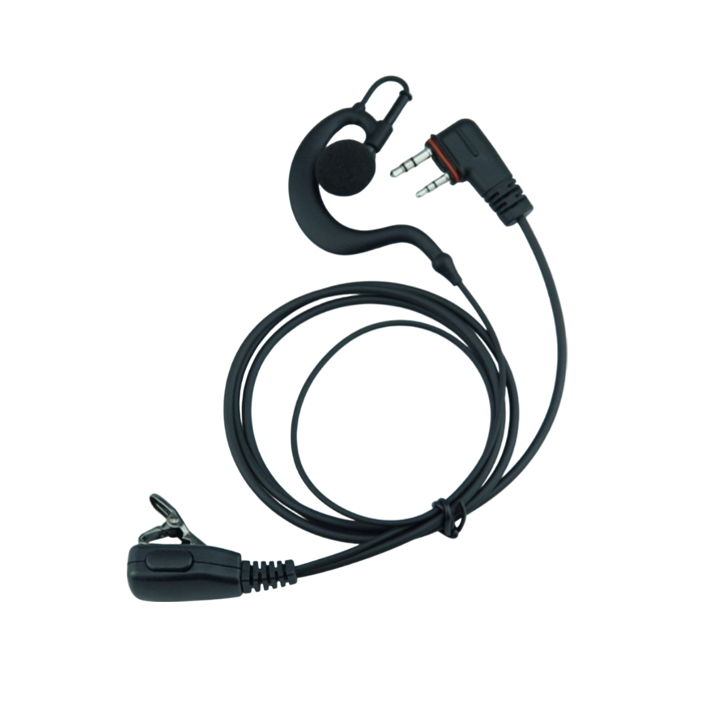 G-Shape Clip Ear Earpiece Headset with PTT Button & Mic Compatible with Icom Radio IC-F24S IC-F31 IC-F3 IC-F3S IC-F4 2-pin G-Shape Clip Ear Earpiece Headset with PTT Button & Mic Compatible with Icom Radio IC-F24S IC-F31 IC-F3 IC-F3S IC-F4 2-pin