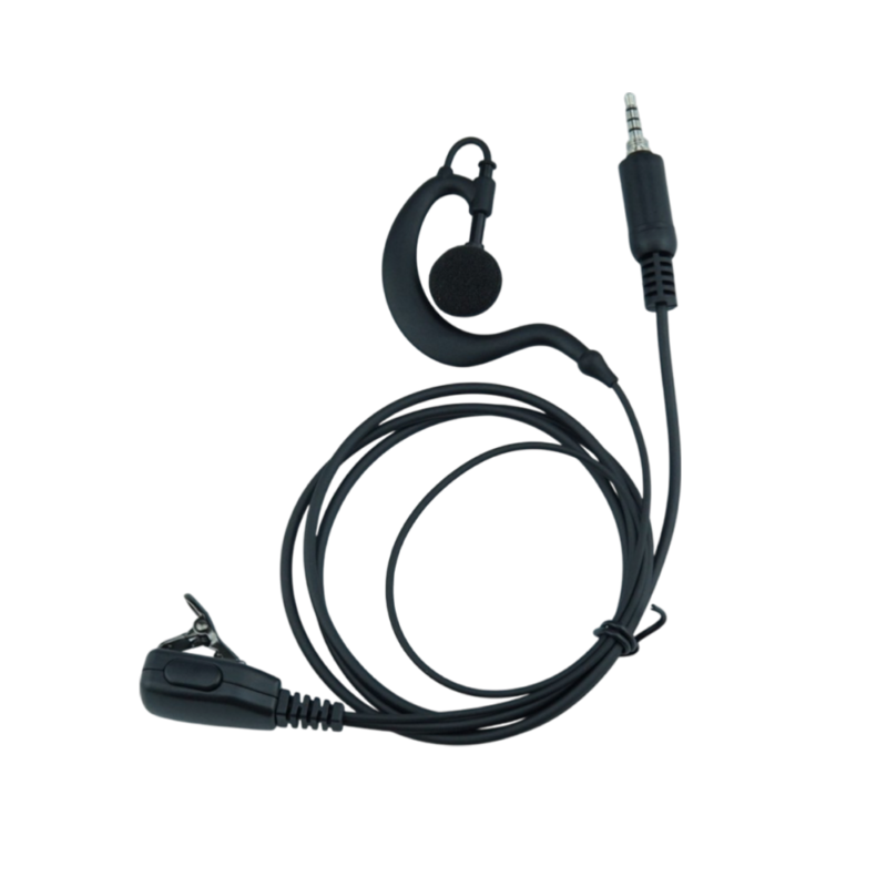 G Shape Earpiece For Yaesu EVX-S24 Vertex Radio VX-6R VX-7R VX-6E VX-7E FT-270R FT-277R