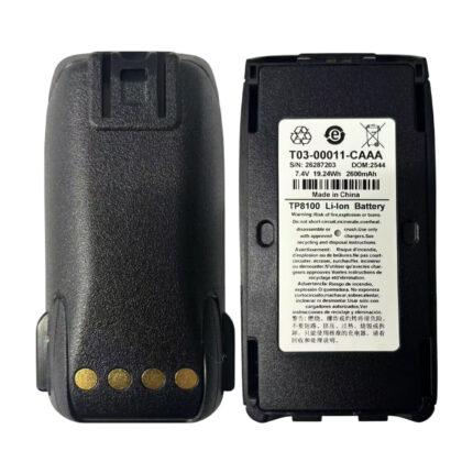 7.4V 2600mAh Li‑ion Replacement Battery for Tait TP8100 TP8110 TP8115 TP8120 TP8135 TP8140 Two Way Radio