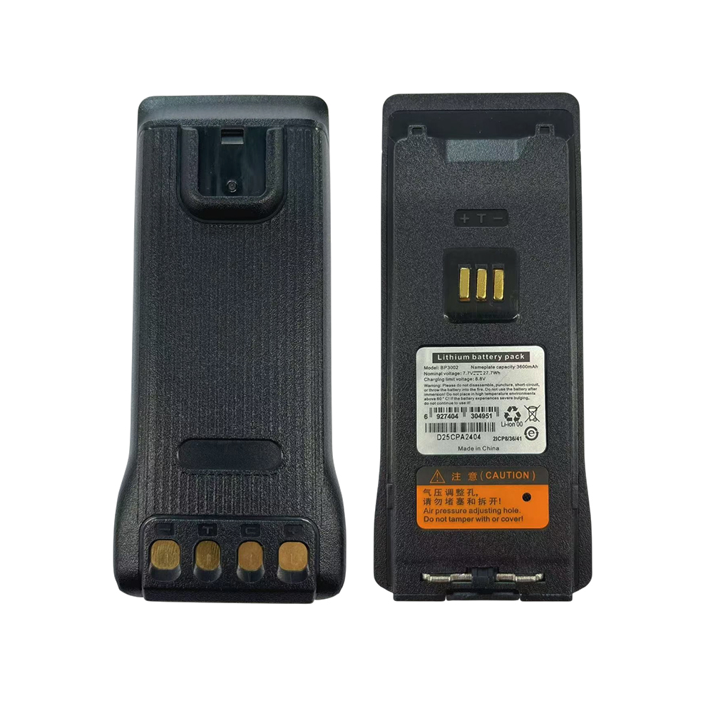 BP3002 3600mAh Li‑Polymer Replacement Battery for Hytera HP605 HP685 Two‑Way Radio BP3002 3600mAh Li‑Polymer Replacement Battery for Hytera HP605 HP685 Two‑Way Radio